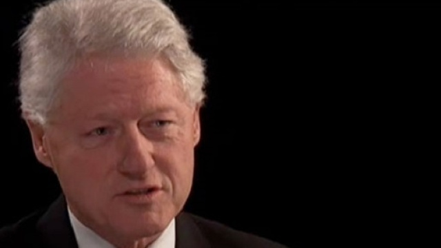 L'ex presidente statunitense Bill Clinton.