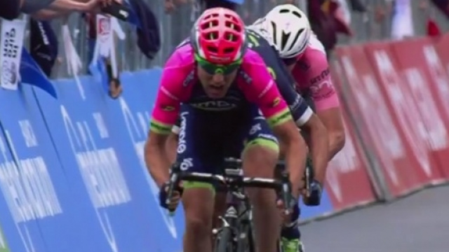 Lo sprint di Diego Ulissi ad Asolo