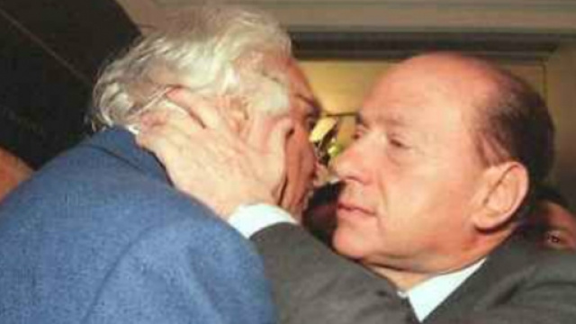 Marco Pannella e Silvio Berlusconi