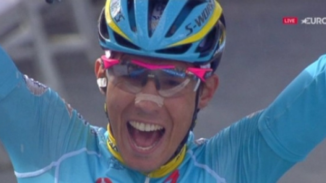 Diego Rosa, la vittoria ai Paesi Baschi