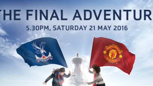 Finale di FA Cup 2016 tra Crystal Palace e Manchester United