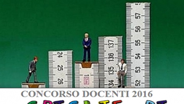 La pubblicazione delle griglie di valutazione del concorso