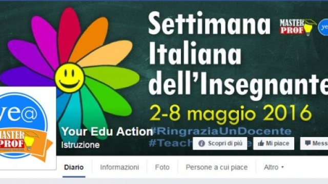 evento ringrazia un docente, i commenti