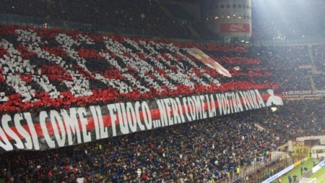 I tifosi del Milan sperano nel sesto posto.