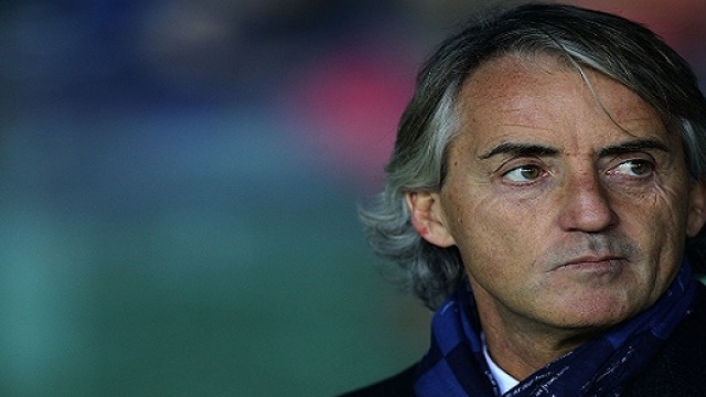 L'espressione di Mancini dopo Lazio-Inter.