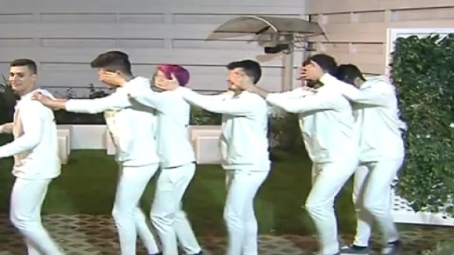 La squadra dei Bianchi al completo