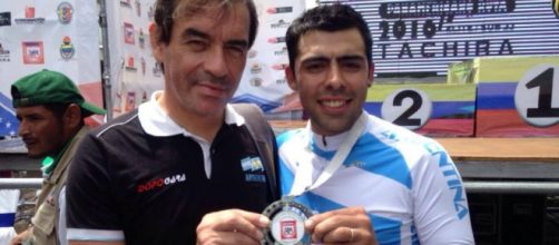 Laureano Rosas logr&oacute; la medalla de plata en la prueba contrarreloj &eacute;lite individual en el Panamericano de ciclismo de ruta