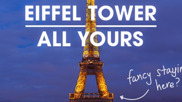 Parigi e la Tour Eiffel sul sito HomeAway