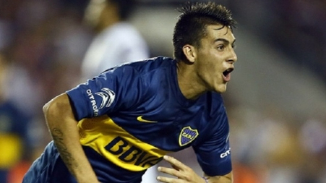 Cristian Pavon, autore di un gol importantissimo per il Boca Juniors