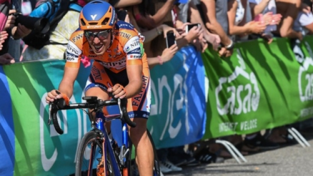 Giacomo Berlato in fuga - Foto Ansa/Di Meo