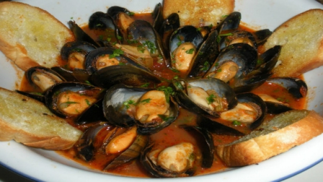 La Zuppa Di cozze! Buonissima!