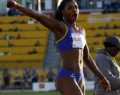 Caterine Ibargüen imparable en la Liga Diamante