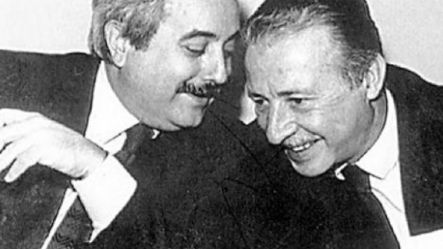 I magistrati Giovanni Falcone e Paolo Borsellino