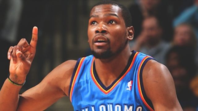 Kevin Durant, 33 punti contro i Warriors in gara 3