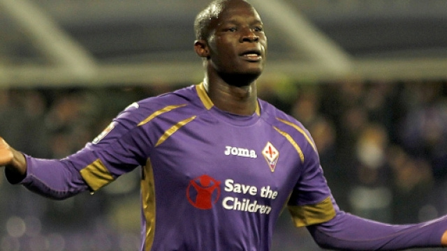 L'attaccante della Fiorentina, Khouma el Babacar.