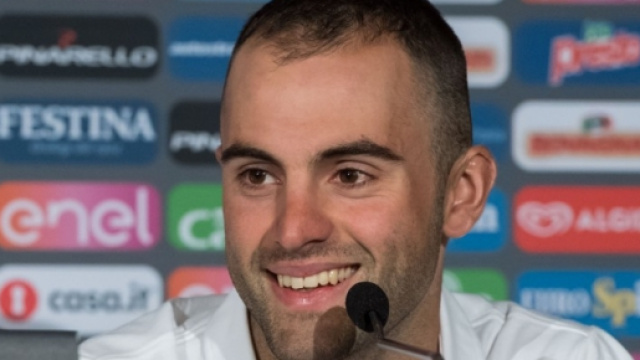 Matteo Pelucchi, velocista della Iam Cycling - Foto Ansa/Di Meo