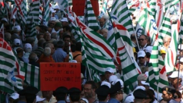 Proteste contro le norme sulla pensione e la legge 107.