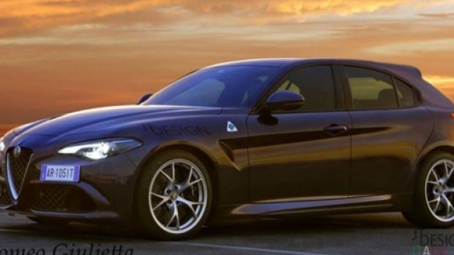Alfa Romeo Giulietta render by JTDesign