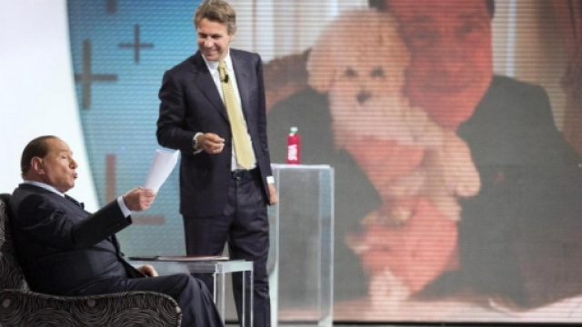 Berlusconi ospite alla penultima puntata di Virus