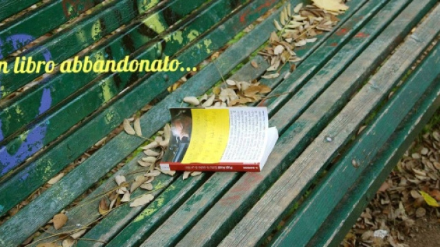 C'&egrave; un libro abbandonato...gruppo Facebook diventa virale