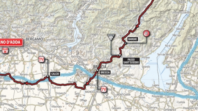 Giro d'Italia 2016: tappa 17 Molveno-Cassano d'Adda