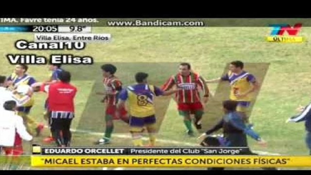 Tragedia in campo per Micael Favre.