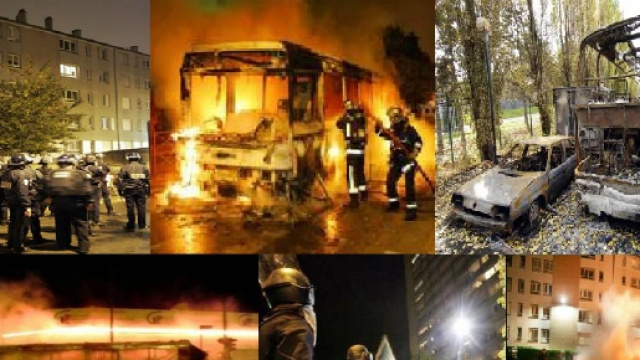 Scontri Parigi-Jobs Act (immagini repertorio)