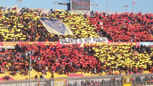 Sono tanti i tifosi salentini pronti a partire a Foggia.