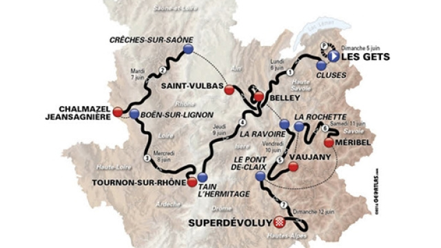 68&ordf; edizione del Giro del Delfinato.