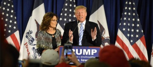 Donald Trump, Sarah Palin, creative commons via Flickr
