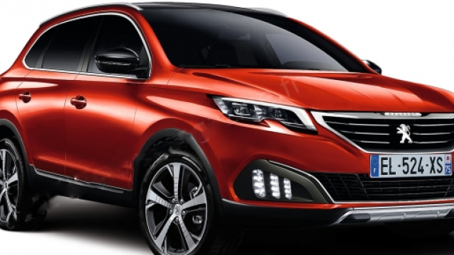 Un'immagine della nuova Peugeot 3008.