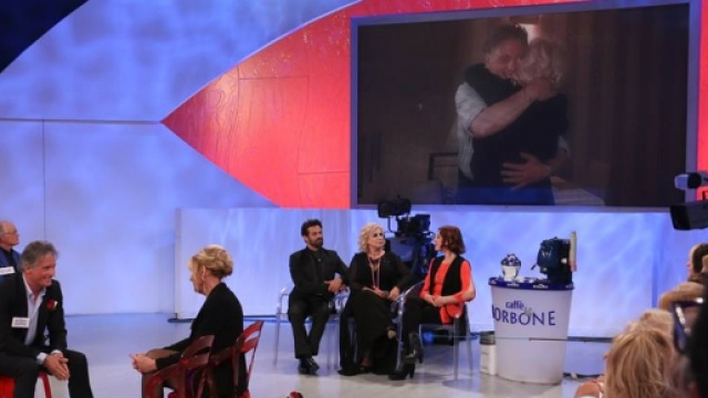 Giorgio e Gemma seguono l'esterna con Tina