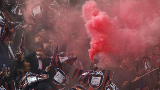 I tifosi del Crotone promosso in Serie A.