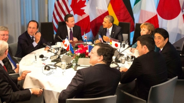 La tavola rotonda del G7 in Giappone