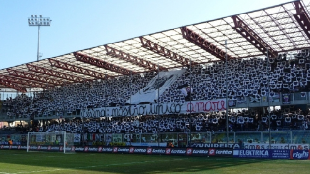 I tifosi del Cesena - Stadio Dino Manuzzi.