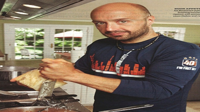 Joe Bastianich nella sua cucina