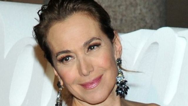 La conduttrice televisiva Barbara D'Urso.