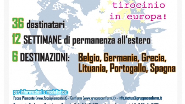 Tirocinio all'estero in beni culturali