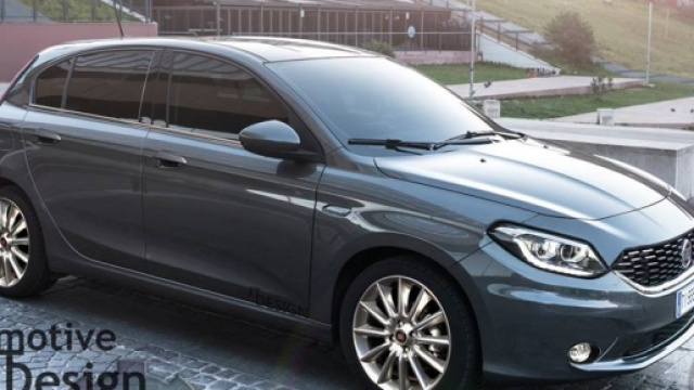 Fiat Punto 2017: il render di Automotive JTDesign