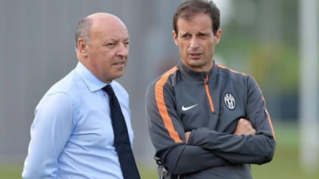 Giuseppe Marotta e Massimiliano Allegri - Juventus.