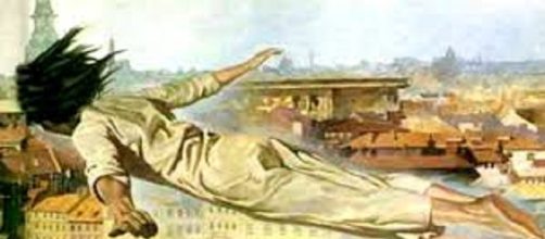 Imagen de un viaje astral o sue&ntilde;o lucido