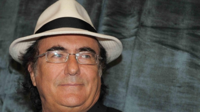 Il cantante pugliese Albano Carrisi.