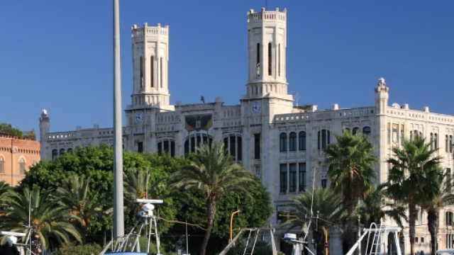 Cagliari, il palazzo del Comune