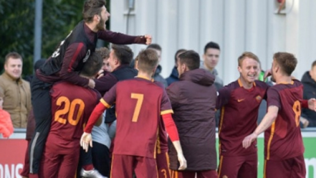La formazione primavera della Roma.