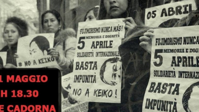 Manifesto dell'evento pubblicato su Facebook, che ne promuove la partecipazione