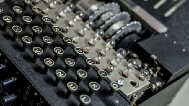 Uno degli esemplari della macchina Enigma