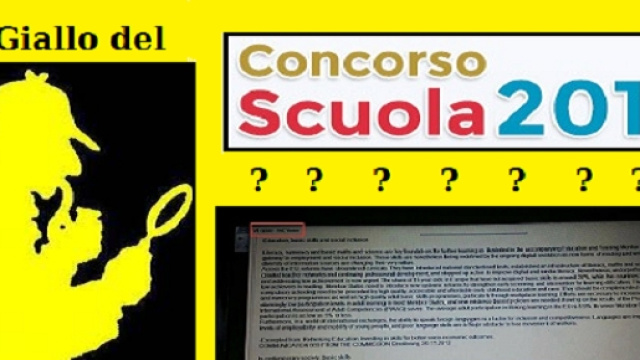 Il mistero buffo della prova scritta