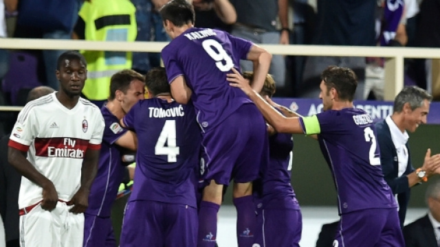 La squadra toscana della Fiorentina.