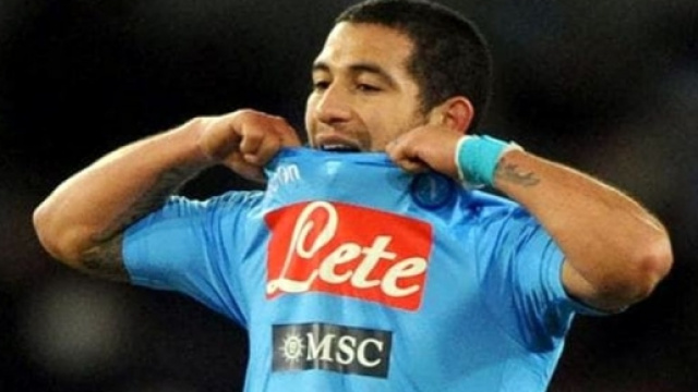 Gargano al Napoli durante una gara