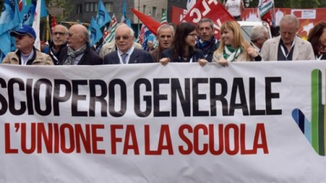 Il 20 maggio sciopero generale della scuola